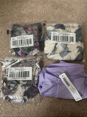 4 X Soma Vanishing Edge Microfiber Boy short, $72 value - L